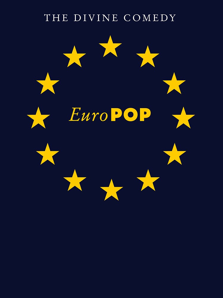 The Divine Comedy, Euro Pop, EuroPOP, Vintage, Britpop by ElasticaShirts