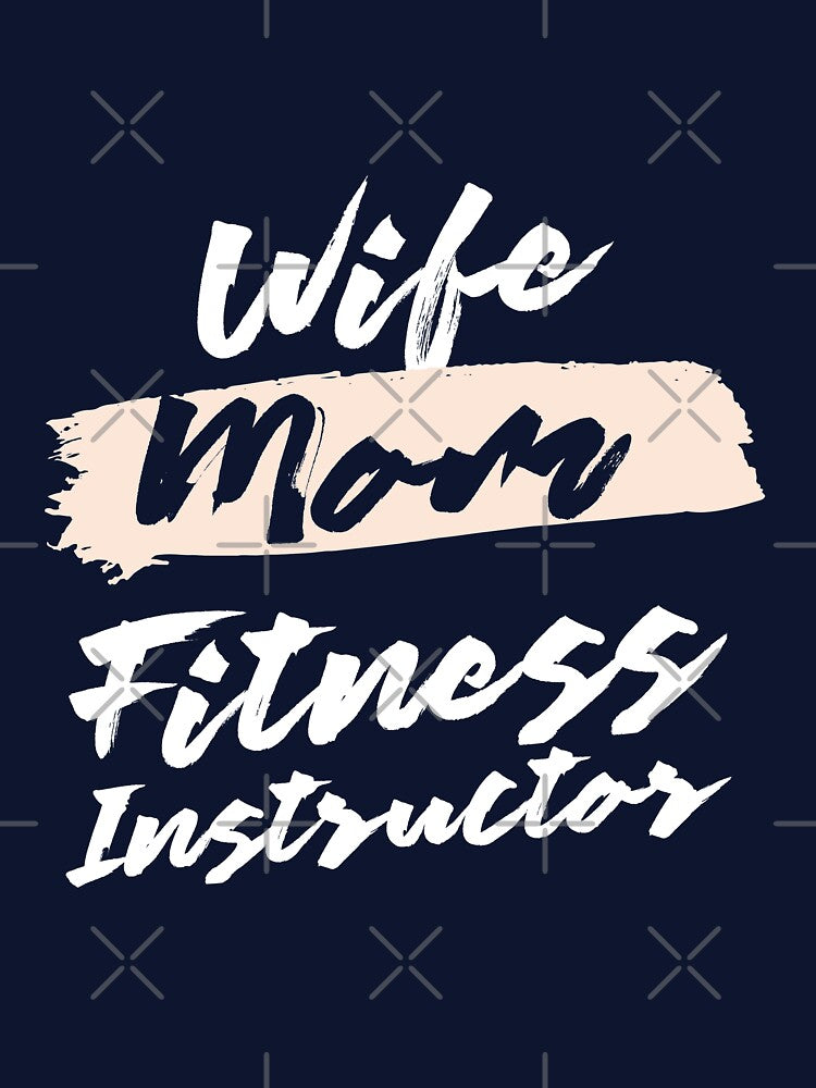 Cute Wife Mom Fitness Instructor Gift Idea by betternotes