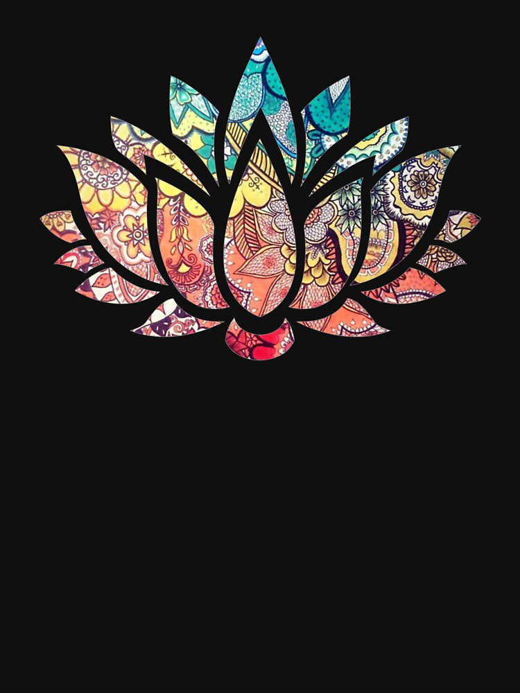 Kundalini Yoga - Kundalini Chakra Shirt - Kundalini Lotus Flower by JuditR