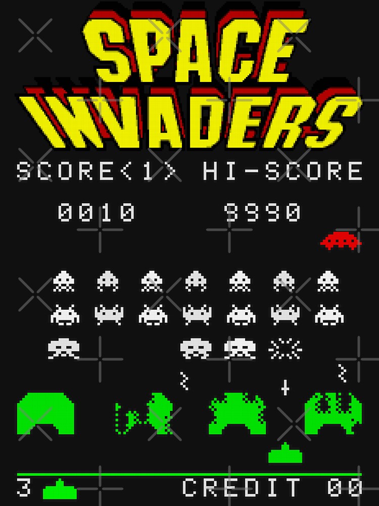 Space Invaders Scene by disposalist