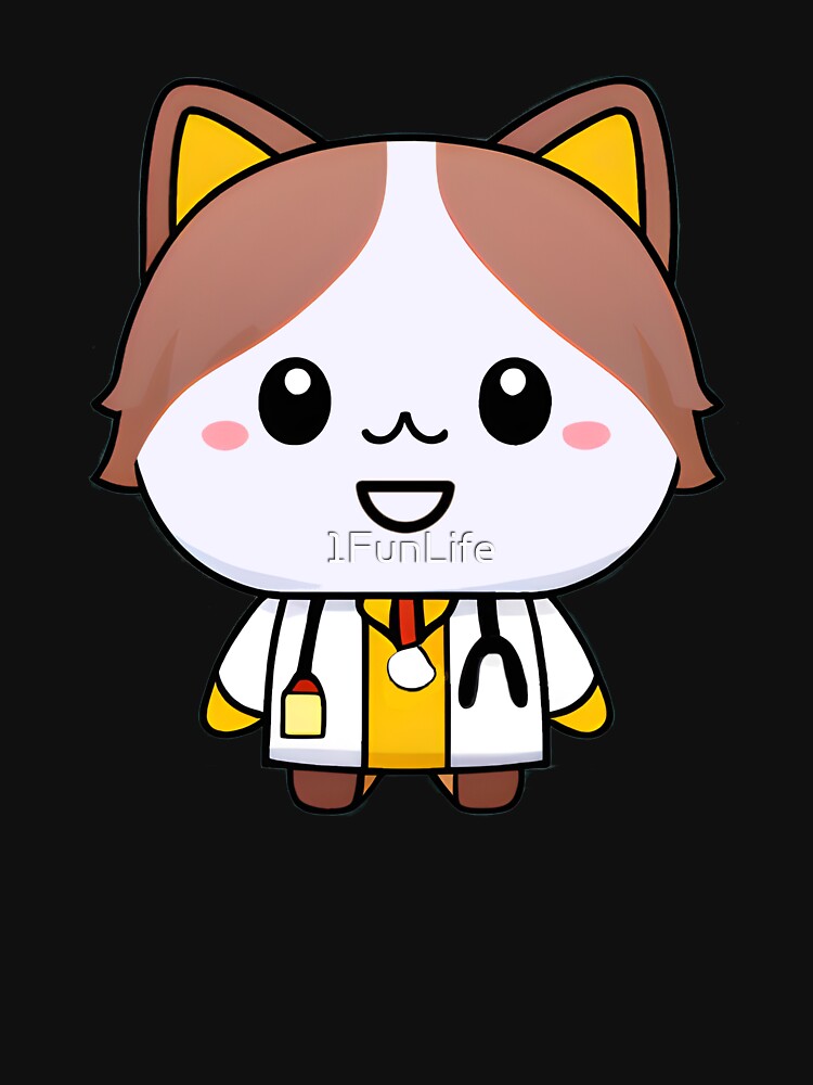 Kawaii Cat Doctor, Cute, Fun and on Call 24/7 by 1FunLife