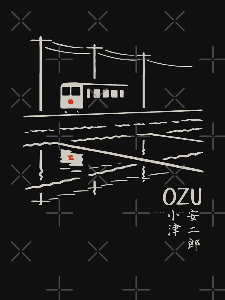 Ozu Train - Minimalist Cinephile Design by gogopachinko