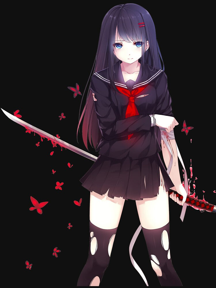 ◄Katana Girl► by Zentenar