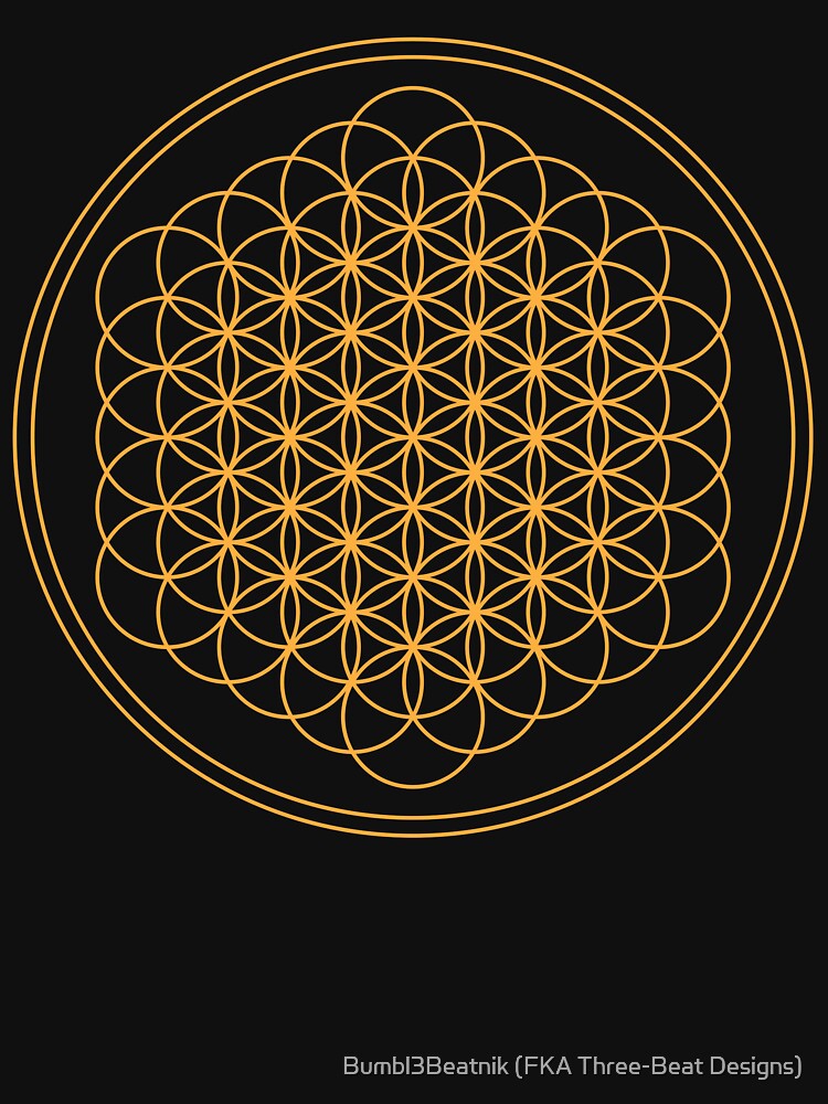 "Sempiternal" Flower of Life by Bumbl3Beatnik (FKA Three-Beat Designs)