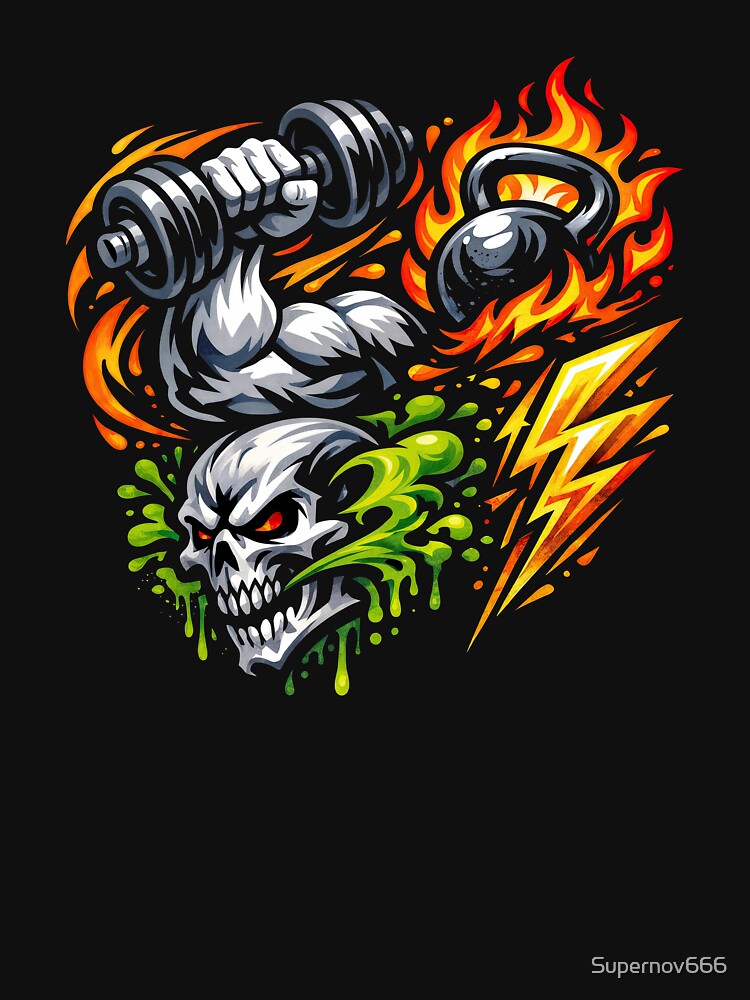 Hardcore Fitness – Power and Fury by ForeverPrintsOK