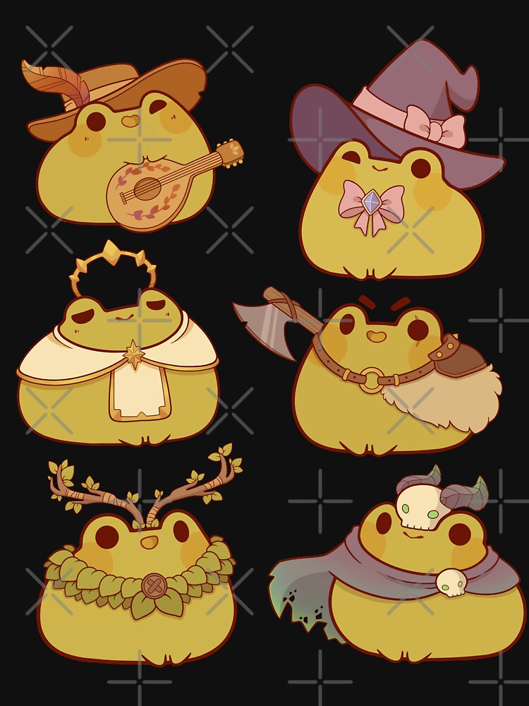 rpg frogs by Rihnlin