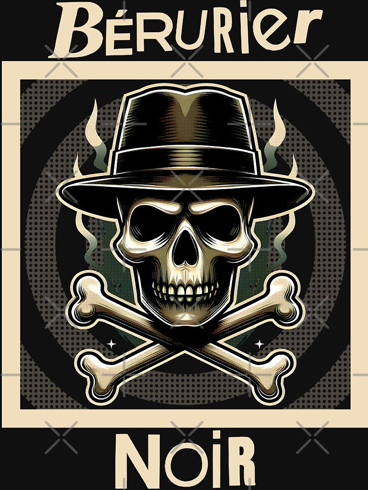 Berurier Noir Skull - Retro by vanzone-studio