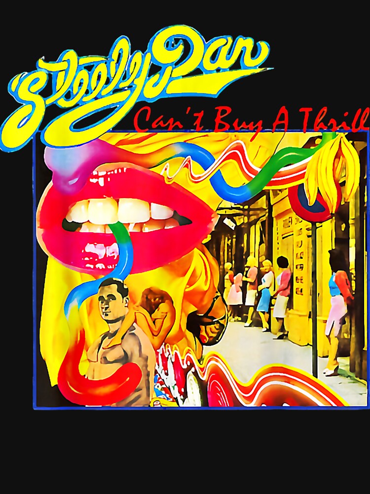 Retro Steely Distressed Arts Dan Rock Music For Fan Classic by AnthWright