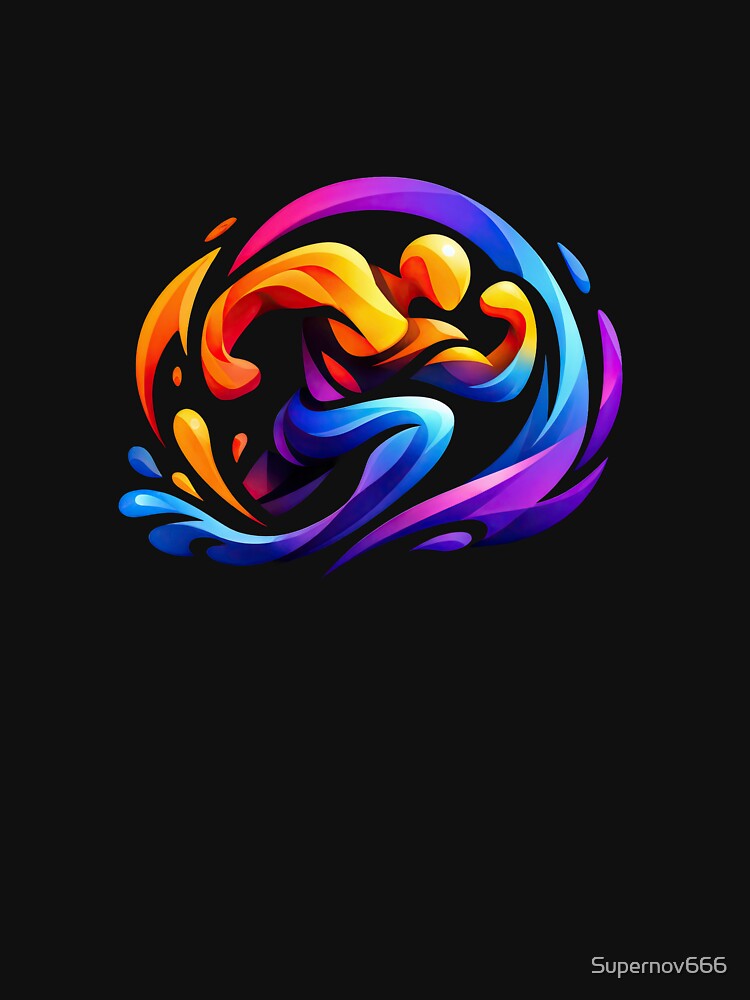 Dynamic Runner – Motion in Color by ForeverPrintsOK