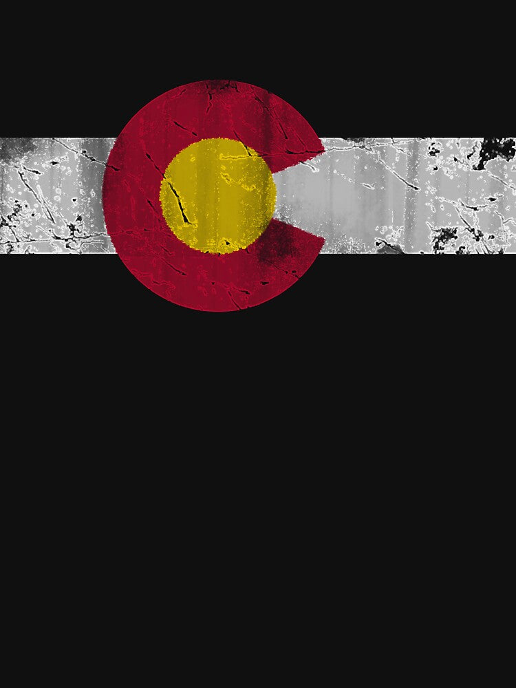 Colorado Flag Vintage Fade by PartrickLamela