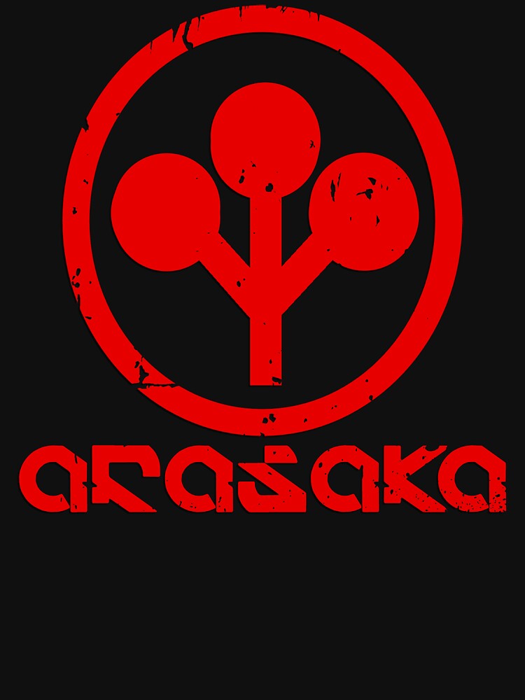 Cyberpunk Arasaka Corporation Logo - Red / Worn by Reds94