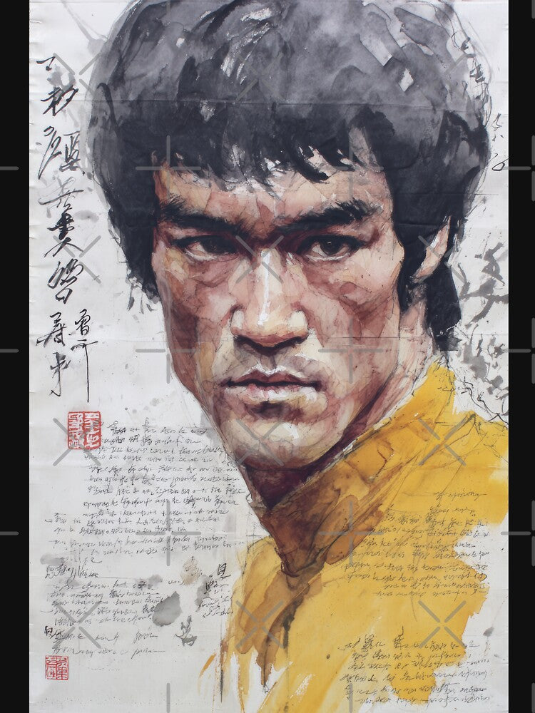Bruce Sumi-e by AnimeArsenalPrints