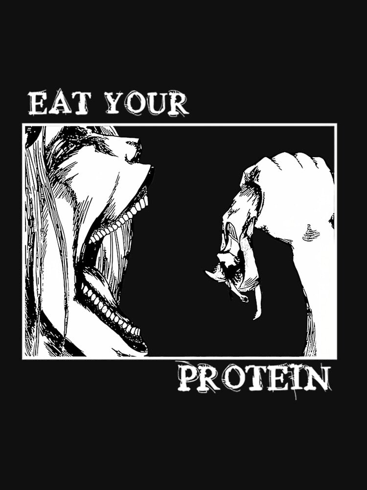 A.T.T.A.C.K On T.I.T.A.N Eat Your Protein Aot Eren Y.E.A.G.E.R by burtonbarrett