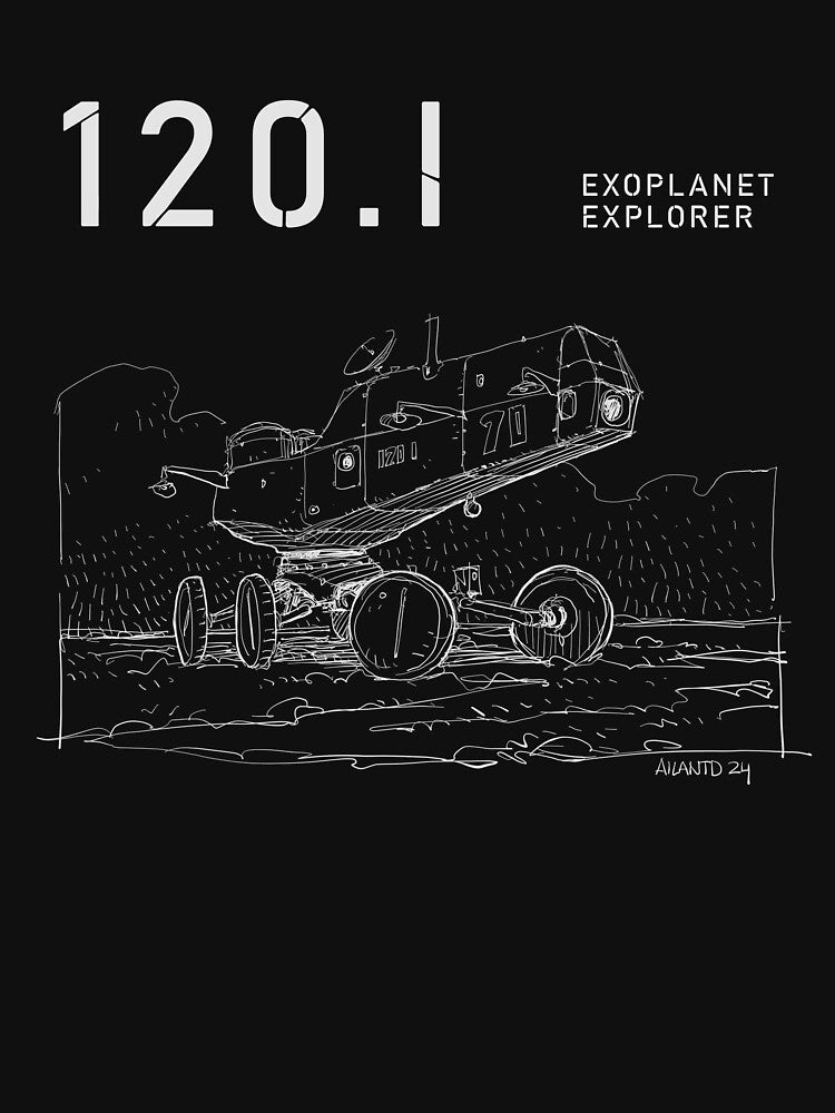 120.I Exoplanet Explorer Drawing by Ailantd