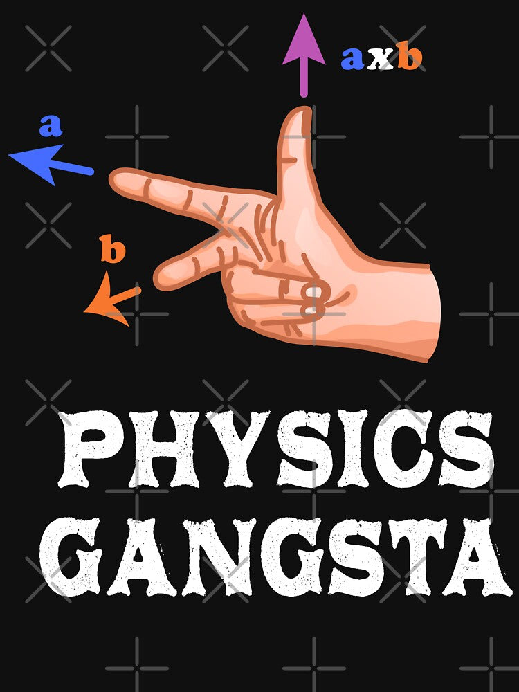Physics Gangster Sign by ScienceCorner
