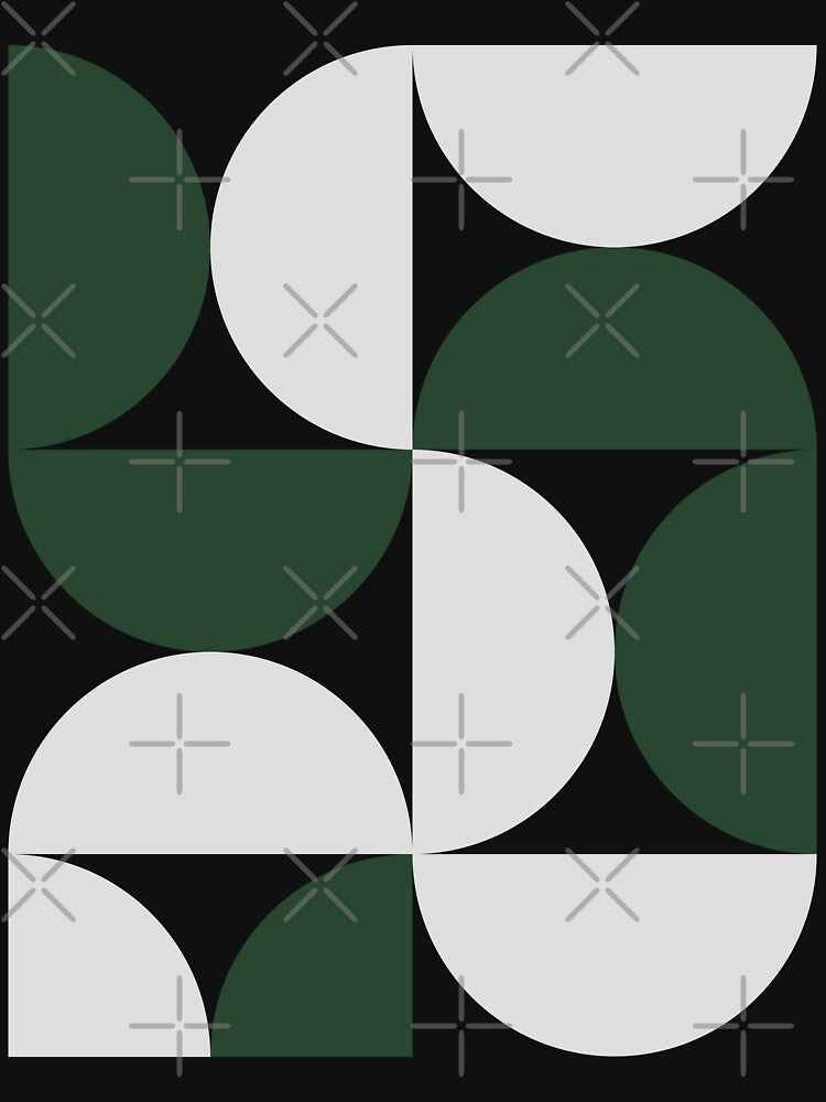 house of snakes minimalist geo circles by neopop