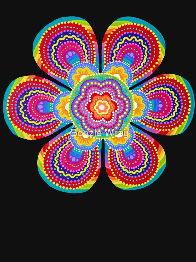 Psychedelic Flower by Soozie Wray