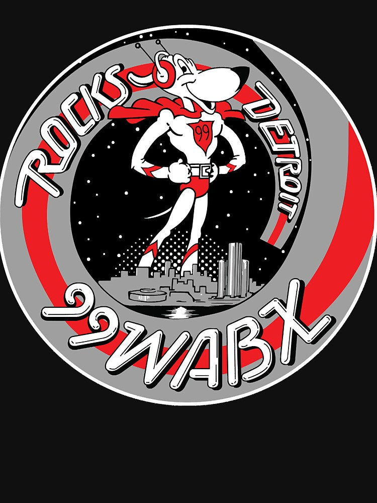 99 WABX ROCKS DETROIT   Retro Radio Station Design by JeremiahMcbride