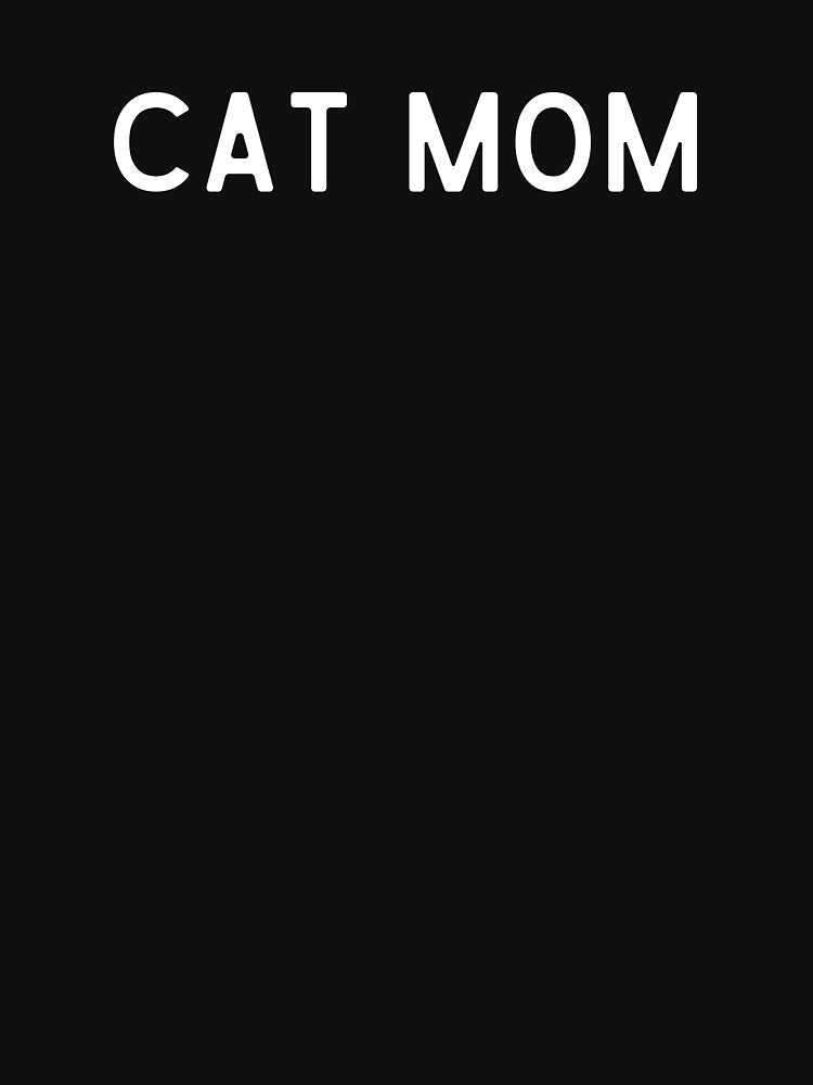 Cat Mom Shirt, Cat Lover Shirt by Sleepy Cat Design