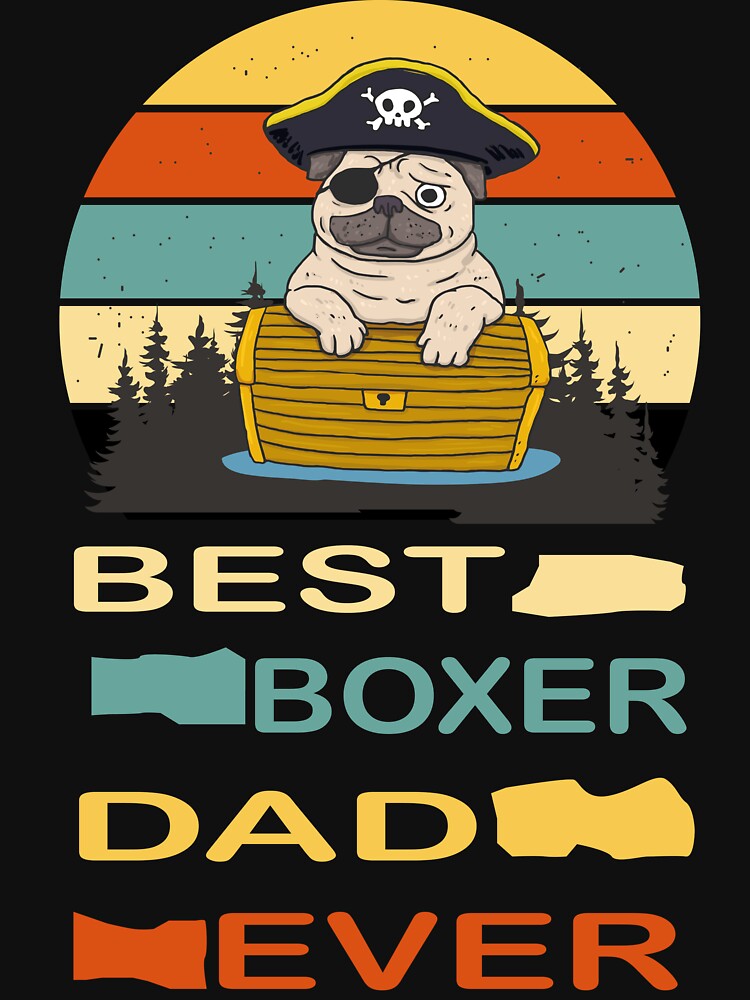 Best Boxer Dad Ever T Shirt, Dad Dog shirt, Fathers Day Shirt, Boxer shirt, Dog Lover Gift, Dad Birthday Gift Shirt, gift for dad by SimoSaladain