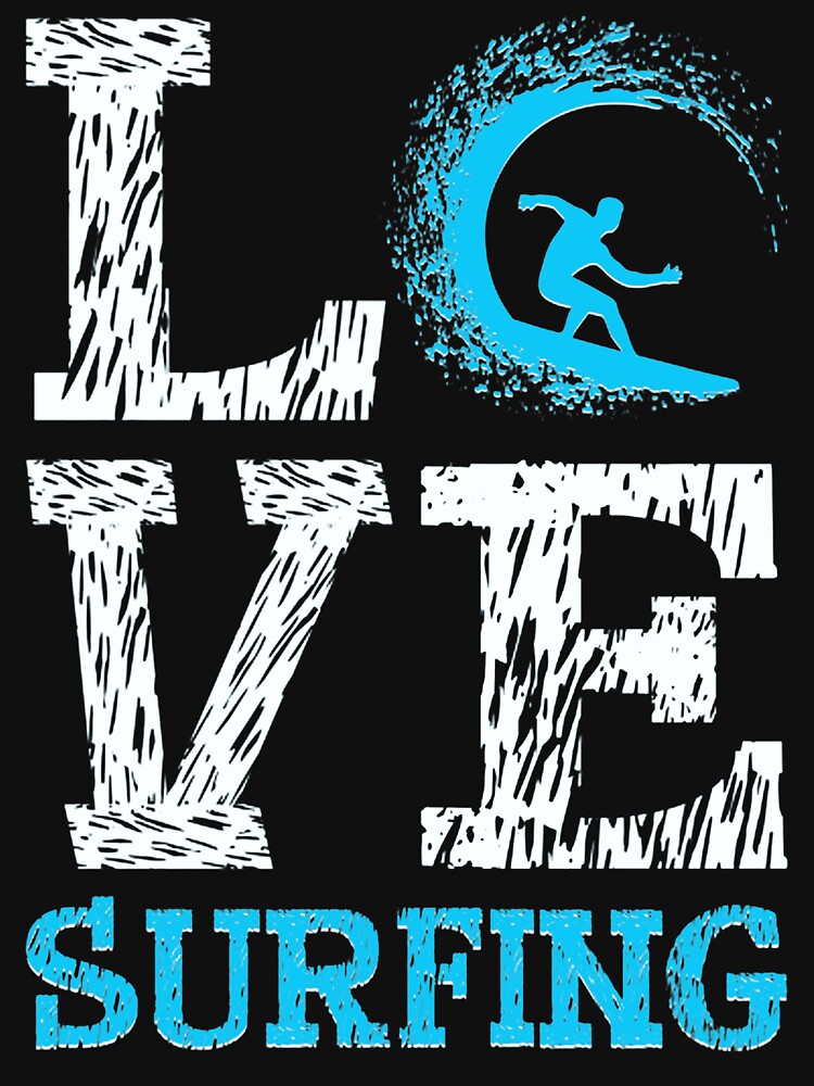 Love Surfing by GeniusDesignArt