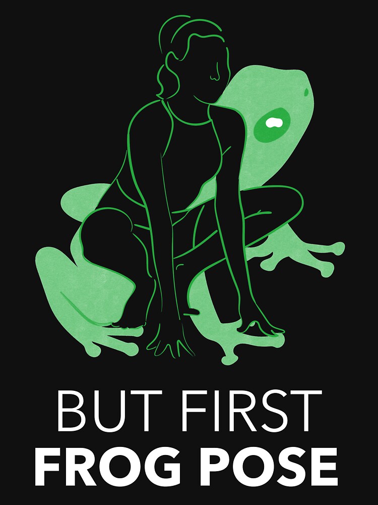 Yoga Frog Pose by TitanRN