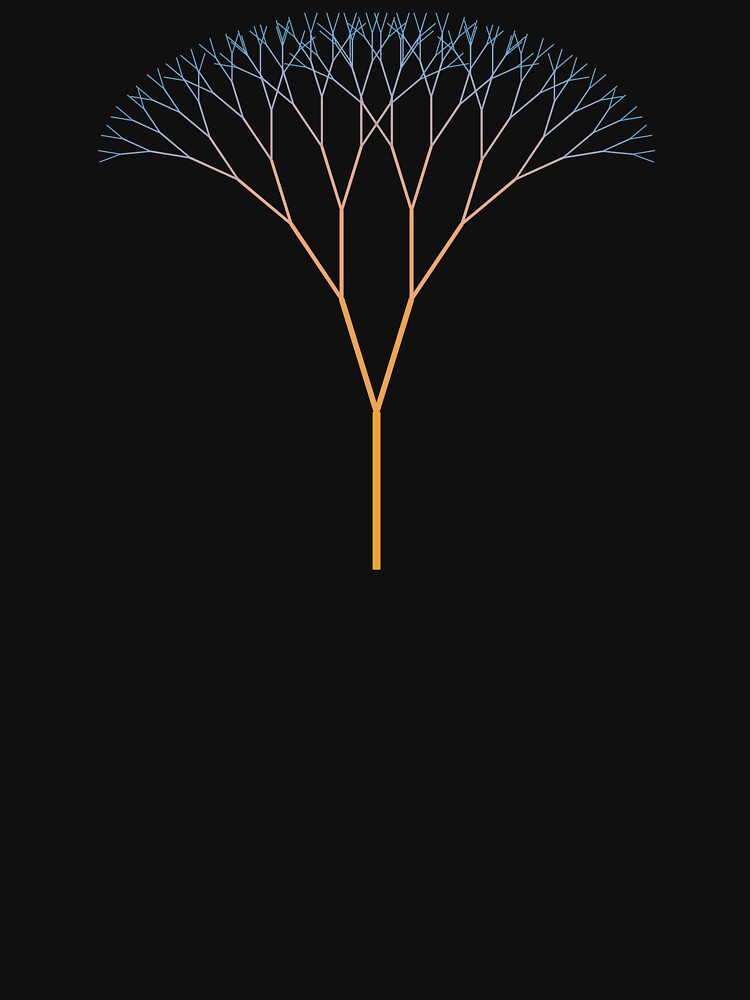 Geometric Tree - Canopy Fractal by creativo21