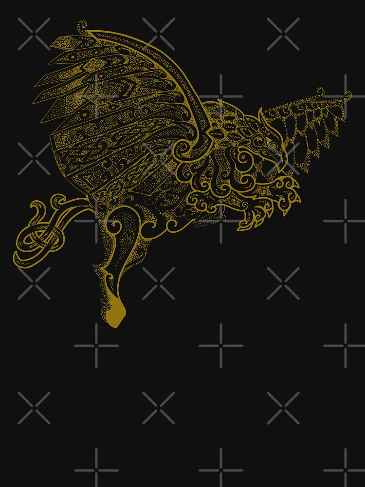 Hippogriff - Celtic Knots and Dotwork by BassInstinct