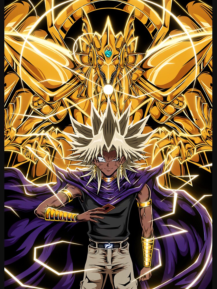 Yu-Gi-Oh! Marik and Winged Dragon of Ra by arkdos-arts