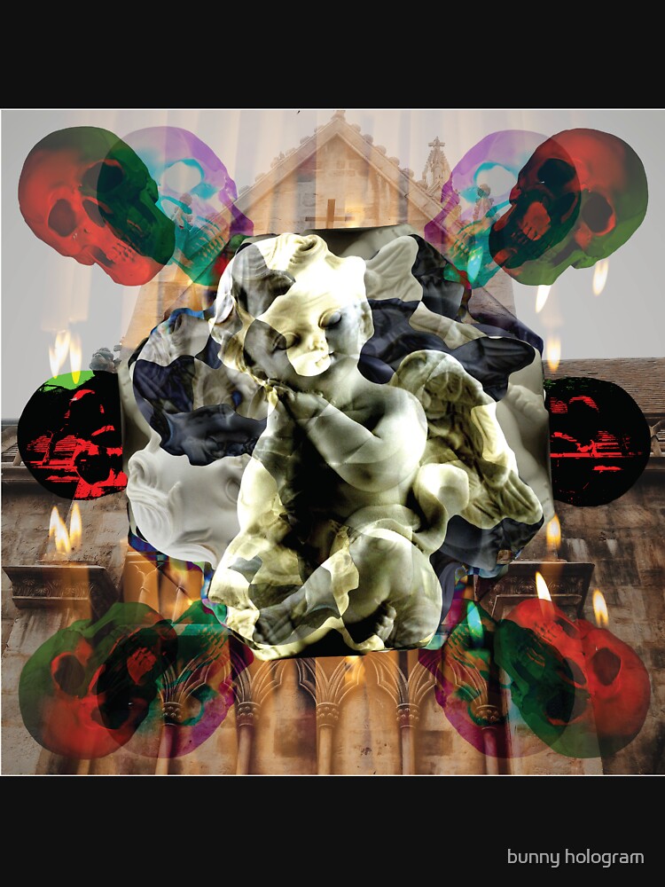 angel collage by bunny hologram