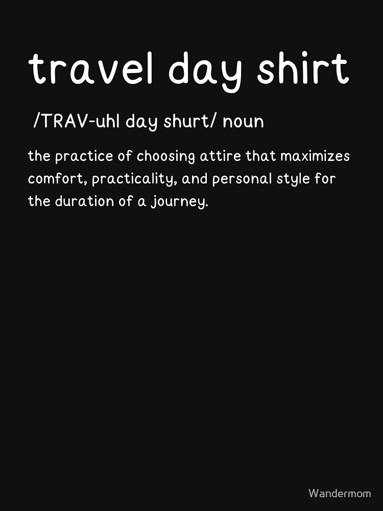 Ultimate Travel Day Shirt: Comfort Meets Style by Wandermom
