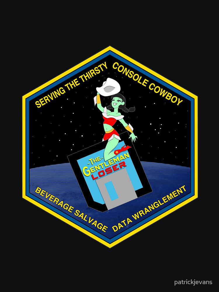The Gentleman Loser 2026 Mission Patch Logo by patrickjevans