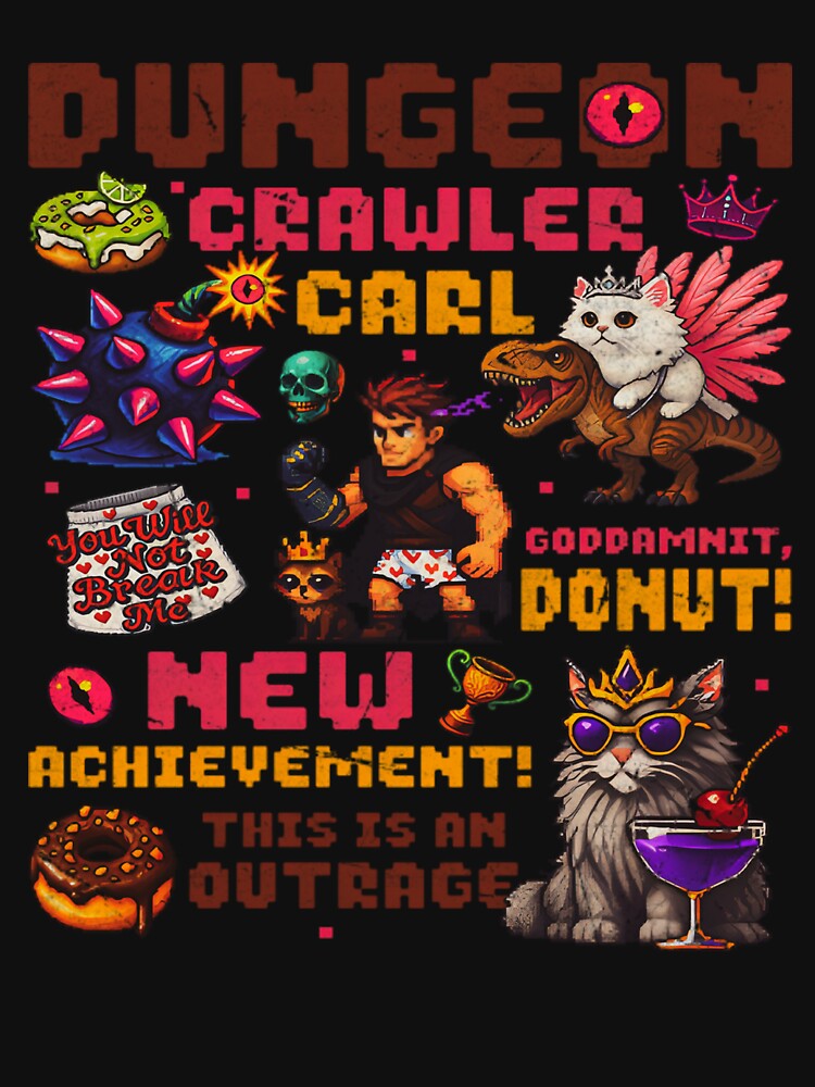 dungeon crawler carl pixel art by jimfarrepo