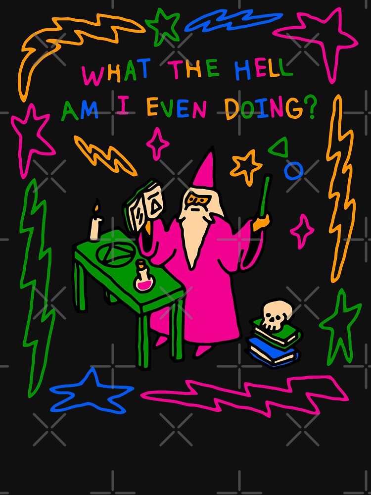 Bewildered Wizard by obinsun
