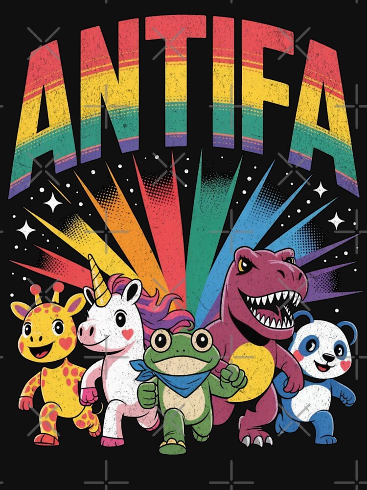 Cute Antifa Protest Anti ICE Anti Trumpf by zptees