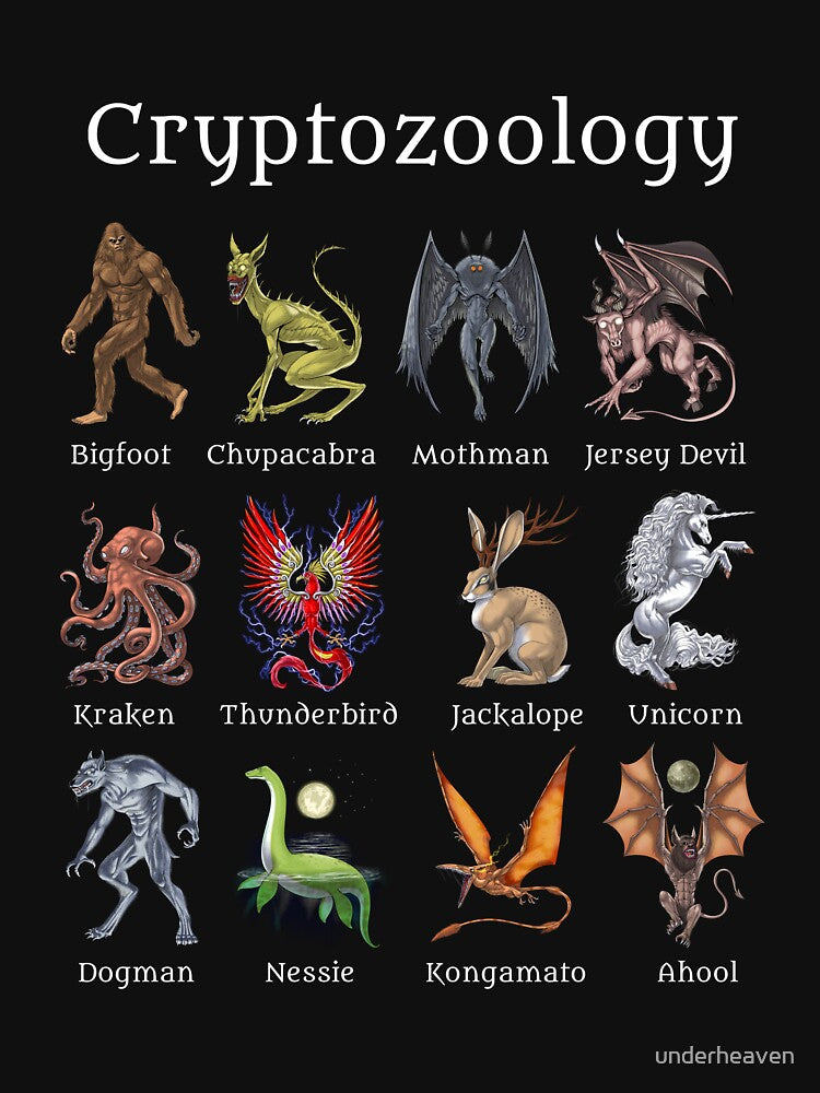 Cryptozoology Cryptid Creatures by underheaven