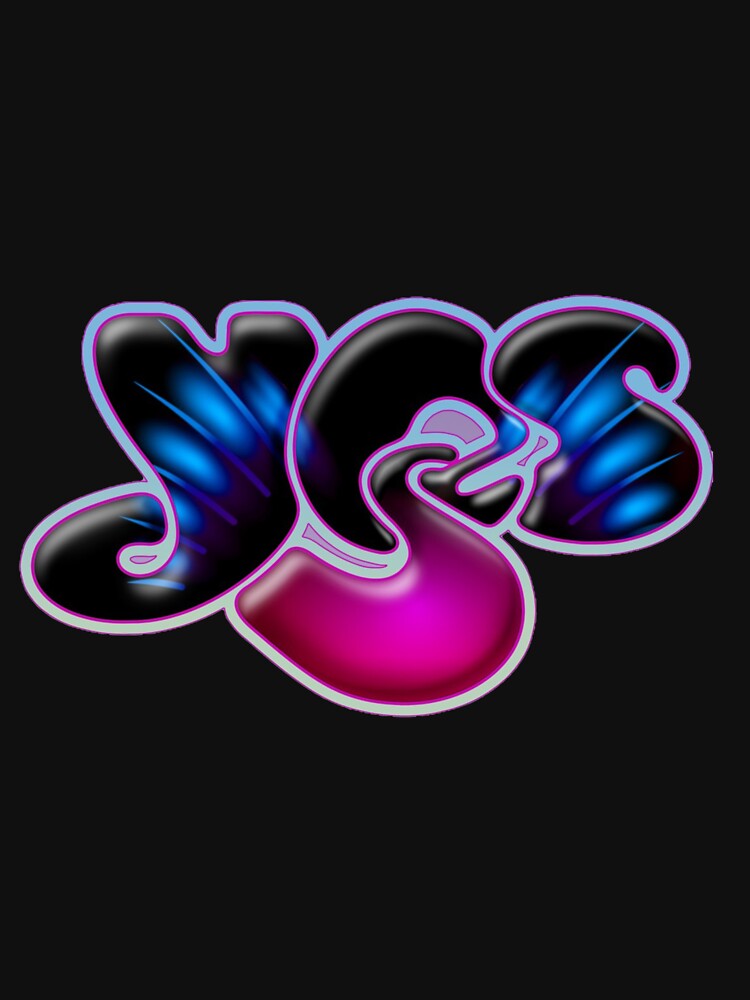 Yes – Neon Gradient Logo by CatrionaLavery