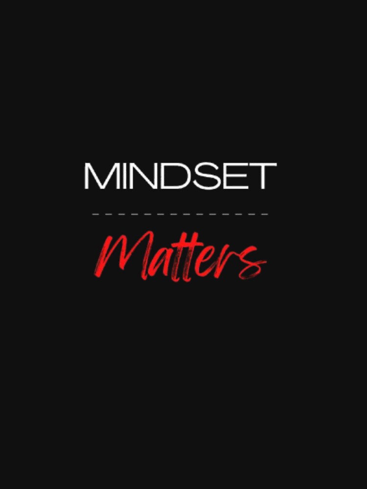 Mindset Matters – Motivational Quote Typography Design by Digivista
