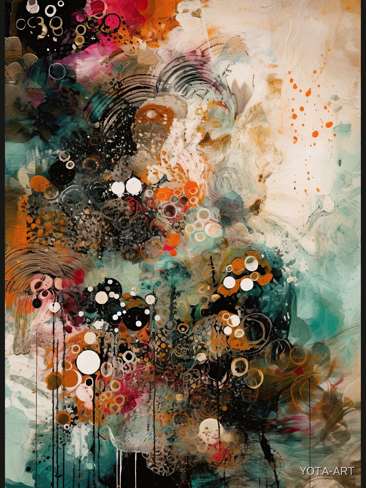 Modern Boho Art. Mesmerising Bohemian Art Painting. 11 by YOTA-ART