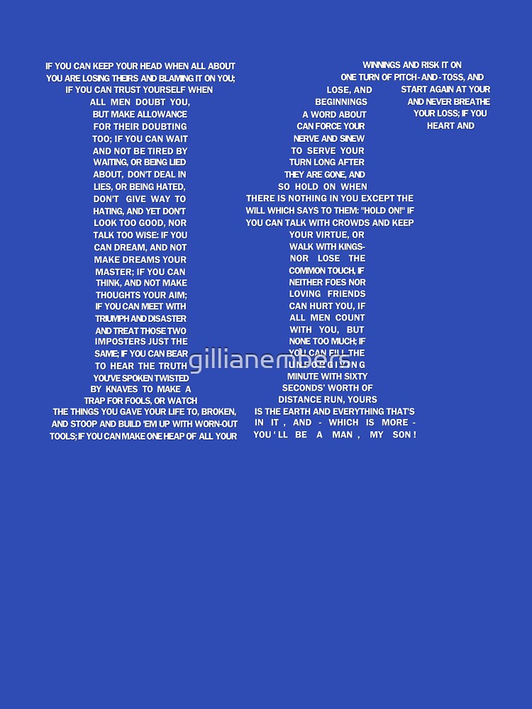 If poem | White by gembers