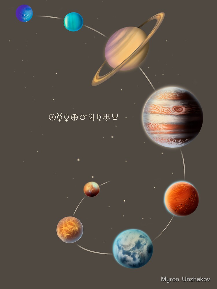Solar System by Myron  Unzhakov