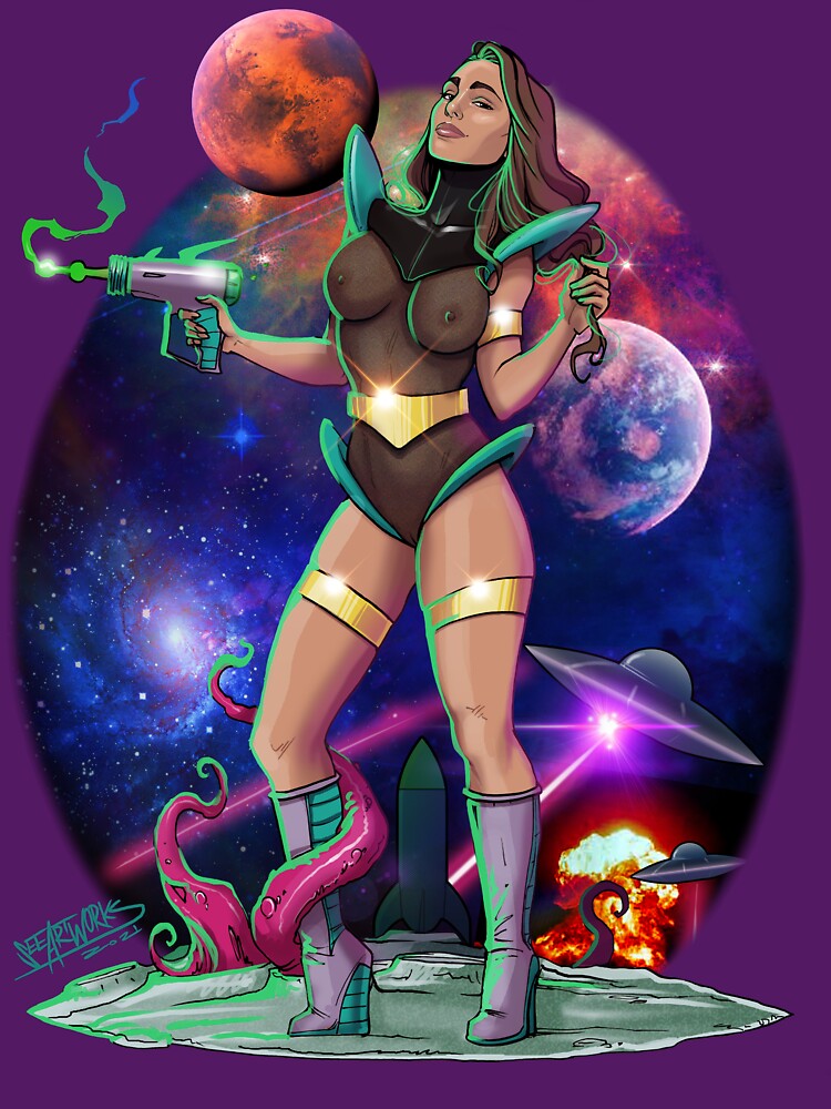 Space Babe by seeartworks