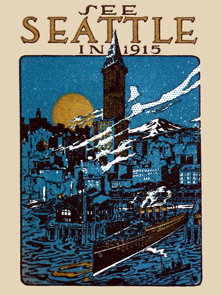 See Seattle in 1915 by historicimage
