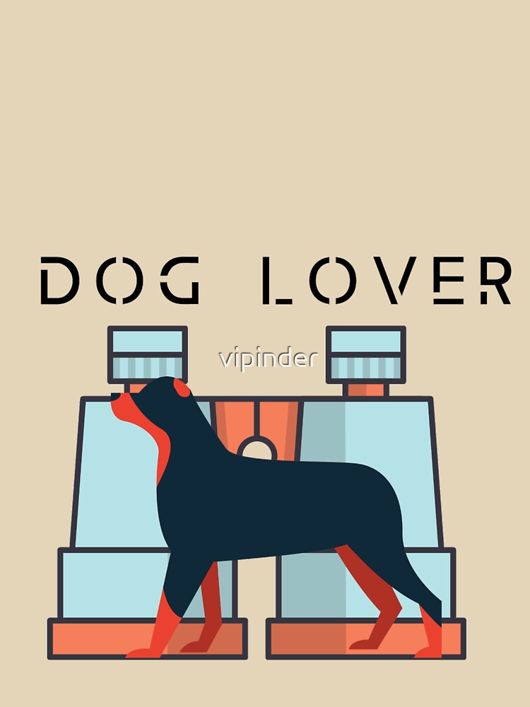 Dog Lover T shirt by vipinder