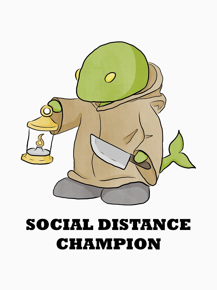 Social Distance Tonberry by Ducttapeduchess