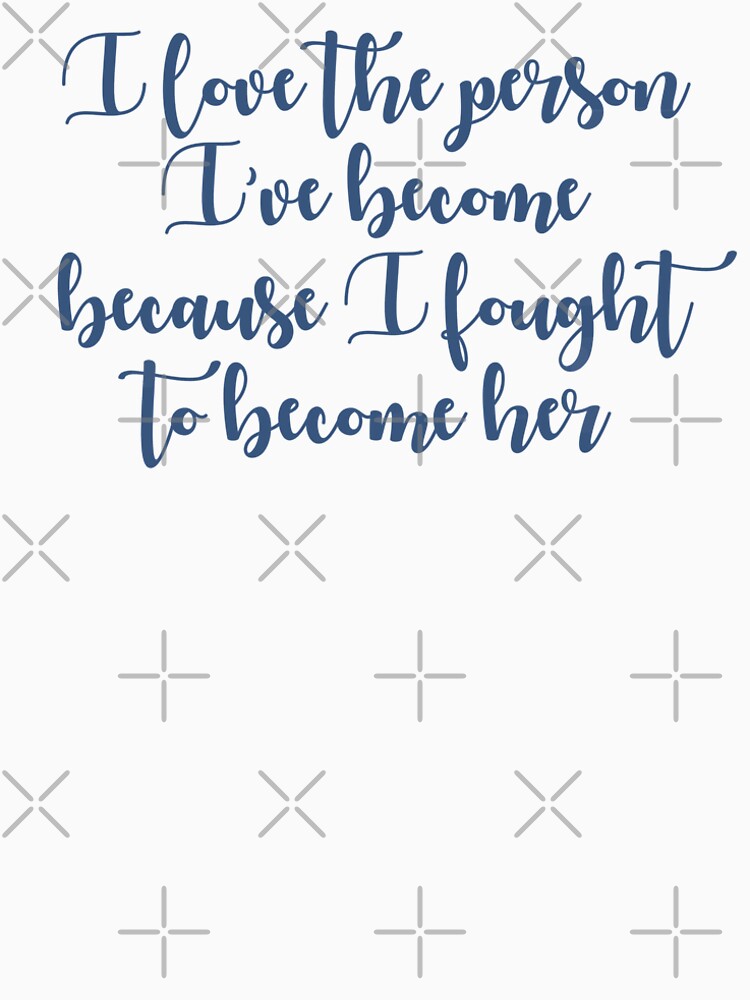 Self Love - Quote Blue by kherrin
