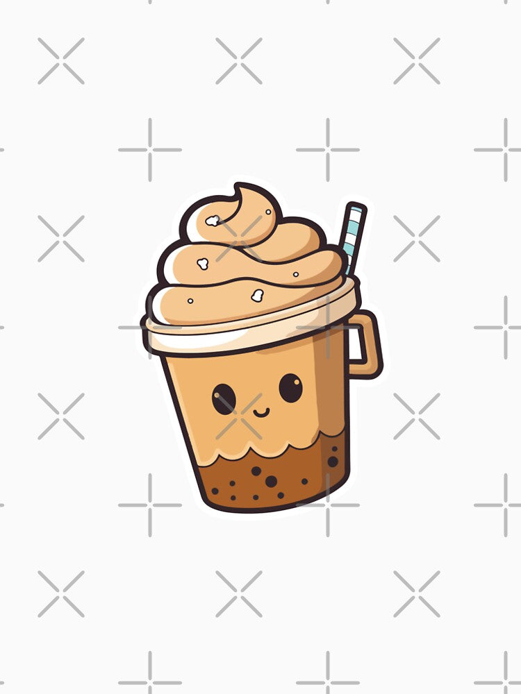 Kawaii Vintage Café Charm by Zanoozi Art Prints