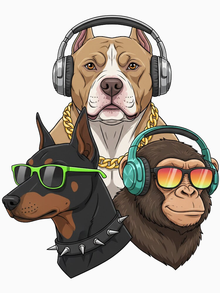 three heads are better than one music is all for one by Lucasbastie1215