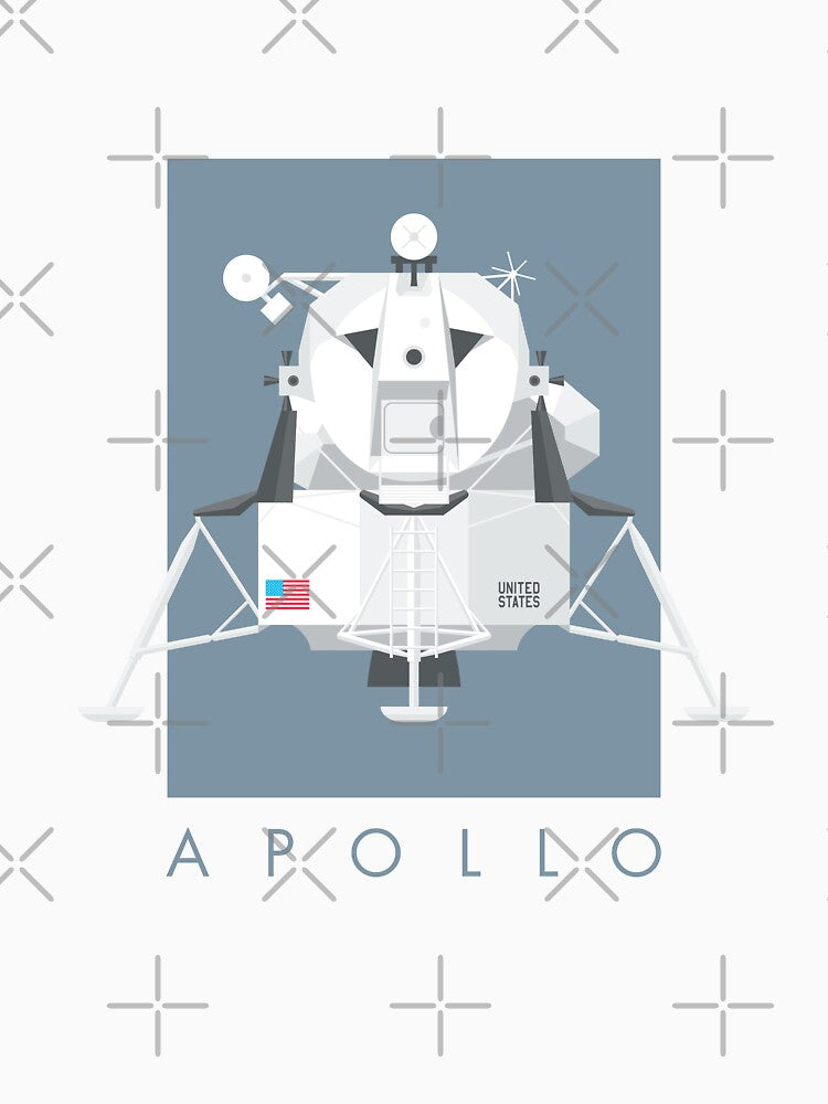 Apollo Lunar Module Lander - Slate by VoodooCircus