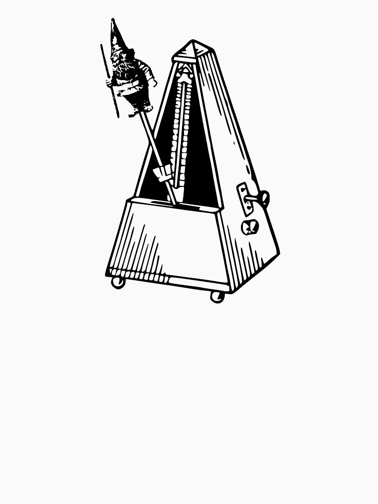 Metrognome Musical Metronome by TheShirtYurt